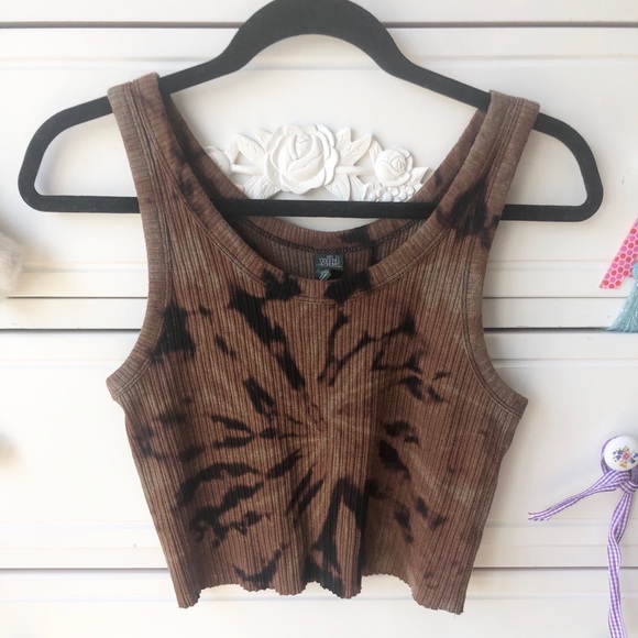 wild fable Tops - Hand Bleached Crop Top